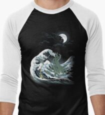 The Wave Off R'lyeh Men's Baseball ¾ T-Shirt