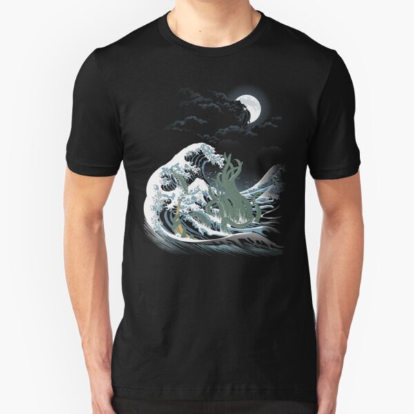 The Wave Off R'lyeh Slim Fit T-Shirt