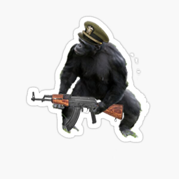 Artikel-Vorschau von Schimpere mit einer AK-47, designt und verkauft von Nathan26.