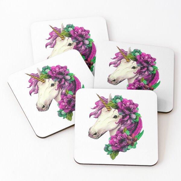 Item preview, Unicorn Flower Creative Fan Art designed and sold by glassplastic.