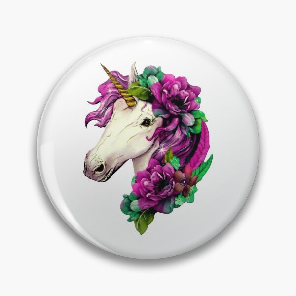 Item preview, Unicorn Flower Creative Fan Art designed and sold by glassplastic.