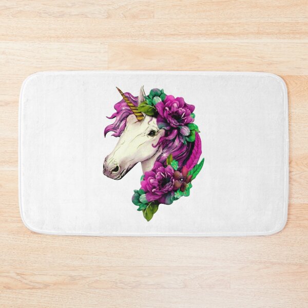 Item preview, Unicorn Flower Creative Fan Art designed and sold by glassplastic.