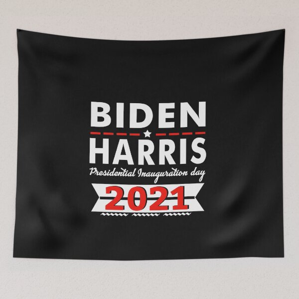 Item preview, 01.20.2021 End of An Error 46th President Biden Fist Woman VP Retro Sunset designed and sold by Enraged46.