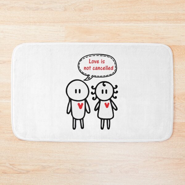Item preview, Love is not Cancelled designed and sold by bhaktishendkar.