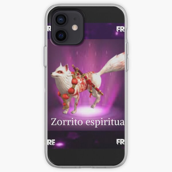 zorrito espiritual free fire Funda blanda para iPhone