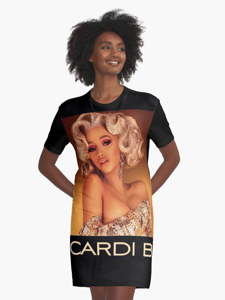 Cardi b hot sale shirt dress