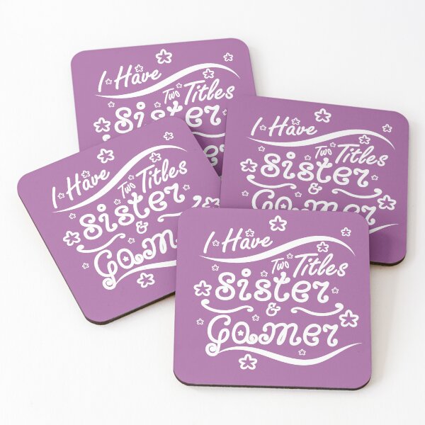 Item preview, I Have Two Titles Sister and Gamer 1 designed and sold by Crystarowz.