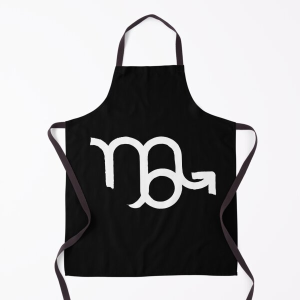 Item preview, Scorpio and Capricorn Combined Zodiac Signs Double Horoscope Symbols in White designed and sold by Zodiafy-Designs.