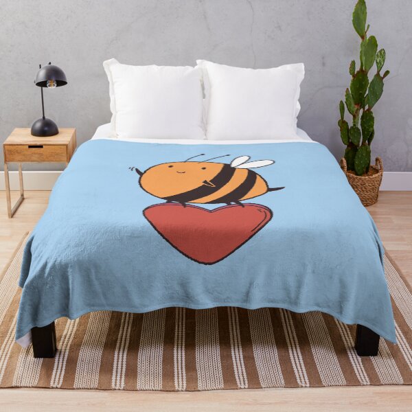 Item preview, Cute bee with a heart designed and sold by DerSenat.
