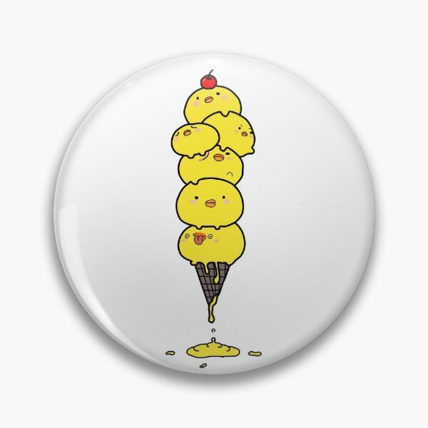Item preview, Duck ice cream, cute duck shape designed and sold by MARI2539.