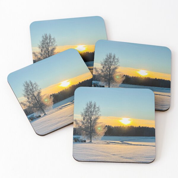 Item preview, Beautiful Winter Landscape of Sweden designed and sold by Sasas Design.