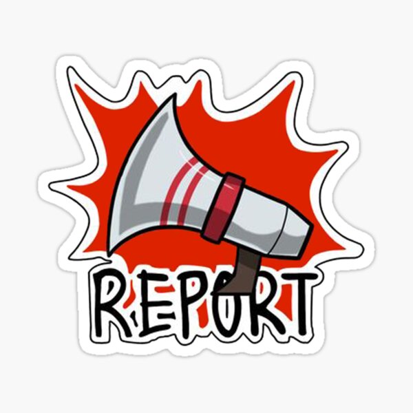 Unter uns Bericht Sticker