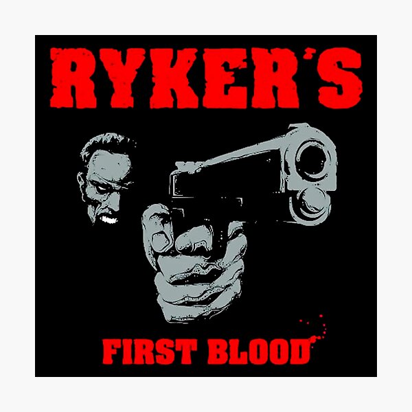 Rykers to the Blood Photographic Print