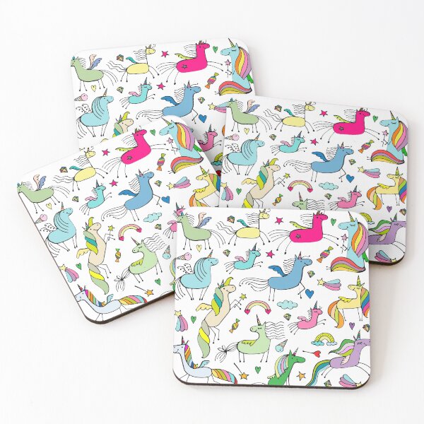 Item preview, Many Colorful Unicorns - Gift designed and sold by vadim888.