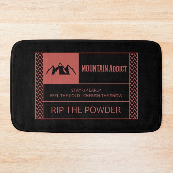 Item preview, Mountain and Freeride Addict - Rip the Powder: Powder Freeride Skiing and Snowboarding designed and sold by JJWilsonTees.
