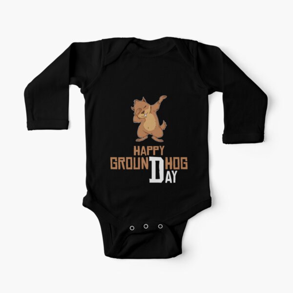 Groundhog Day Funny Baby Short Sleeve Bodysuits Cotton Toddler BABYQIN Do I Look Like A Meteorologist