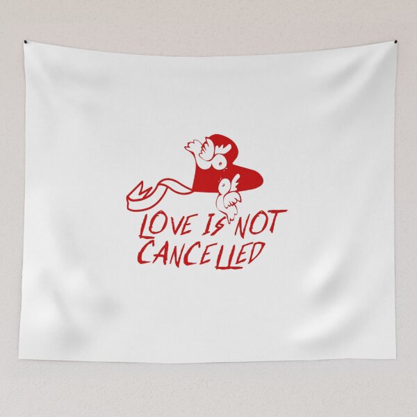 Item preview, Love is not CANCELLED valentine  designed and sold by karimaK-71.