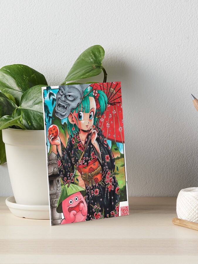 Goku and Raditz Art Board Print by FranFuentesArt