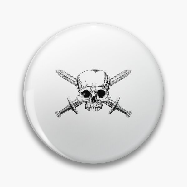 Item preview, Skull - Pirate - Black designed and sold by vadim888.