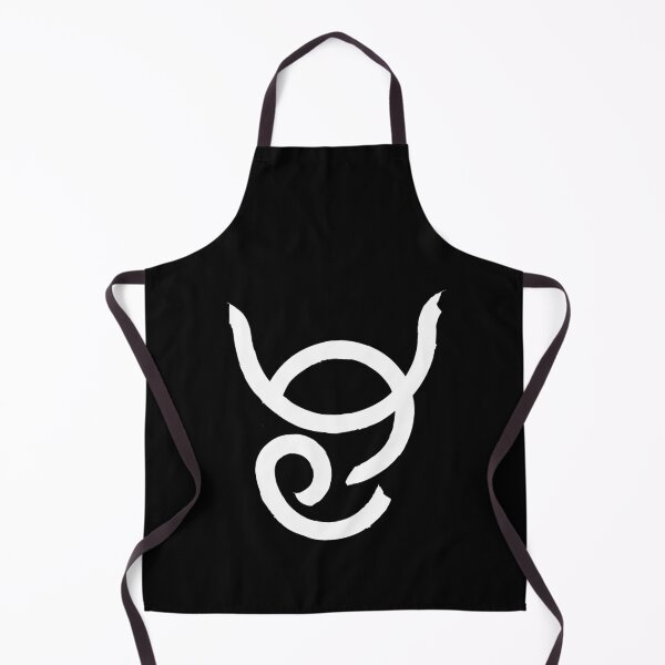 Item preview, Taurus and Cancer Combined Zodiac Signs Double Horoscope Symbols in White designed and sold by Zodiafy-Designs.