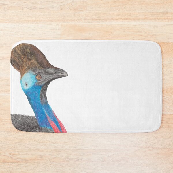 Item preview, Cassowary - Australian Bird - Pencil Drawing - Kathleen Stuart Art designed and sold by Art by Kathleen Stuart.