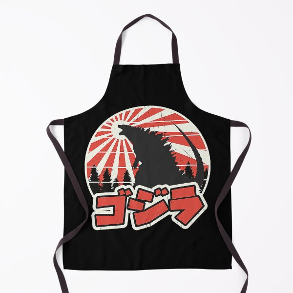 Godzilla Retro Apron
