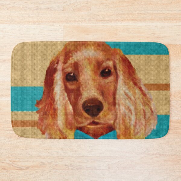 Item preview, Cocker Spaniel puppy Knitted Style designed and sold by k9printart.