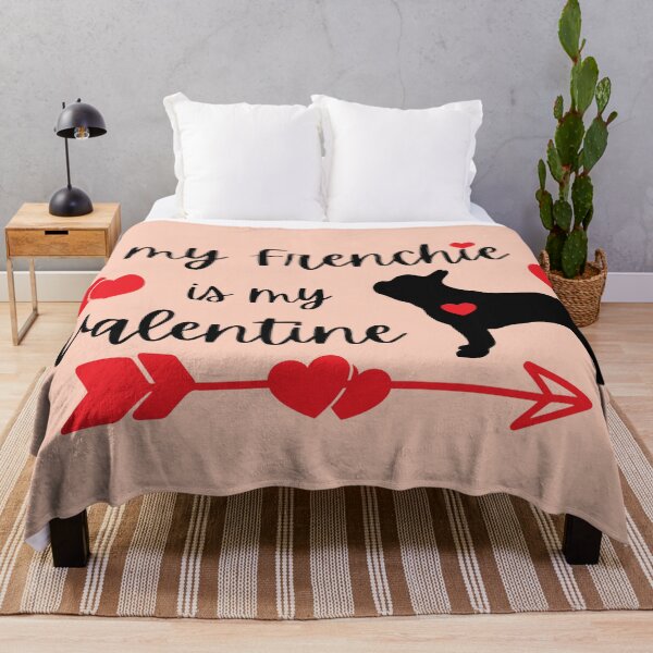 Item preview, My Frenchie is my Valentine, French Bulldog Valentine designed and sold by FunShirtDesigns.