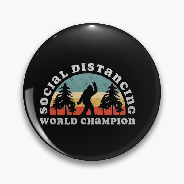 Aperçu de l'œuvre Champion du monde de Bigfoot Social Distancing créée et vendue par silient1.