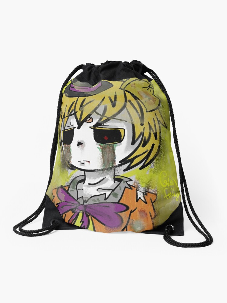 Human Golden Freddy Drawstring Bag - 