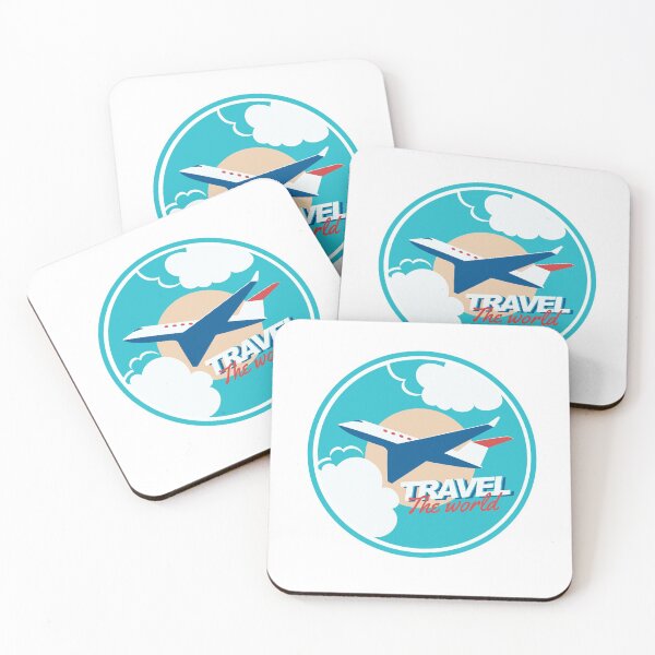 Item preview, Vintage plane travel. Retro travel badge designed and sold by VFRZone.