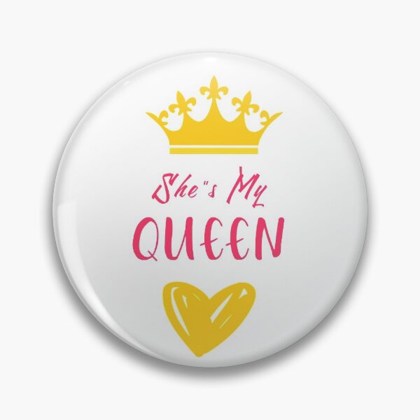 Item preview, She's My Queen Throw Pillows designed and sold by boujedra07.