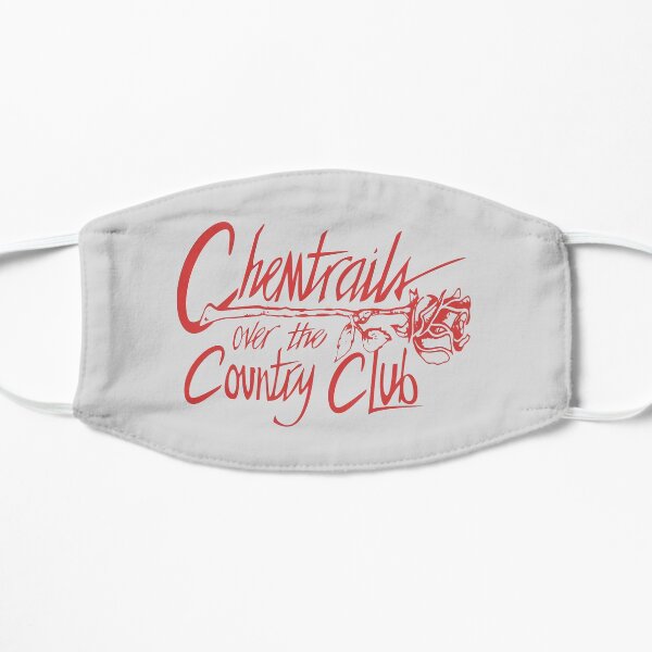 Chemtrails over the country club lana del rey Flat Mask