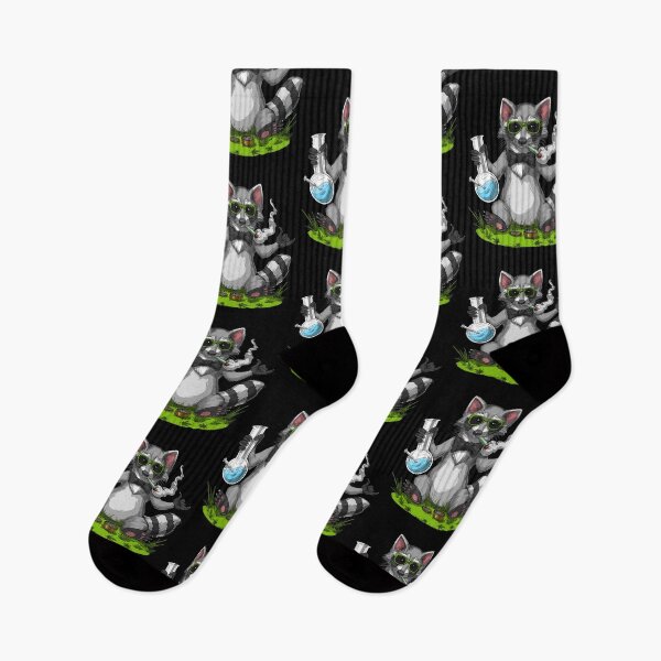 Item preview, Raccoon Smoking Weed designed and sold by underheaven.