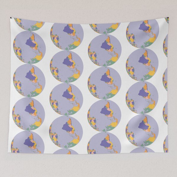 Item preview, Upside down world map designed and sold by leonmarket.