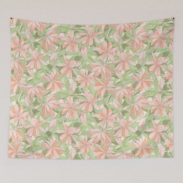 Item preview, Gentle Star Magnolia Pattern designed and sold by DeKoro.
