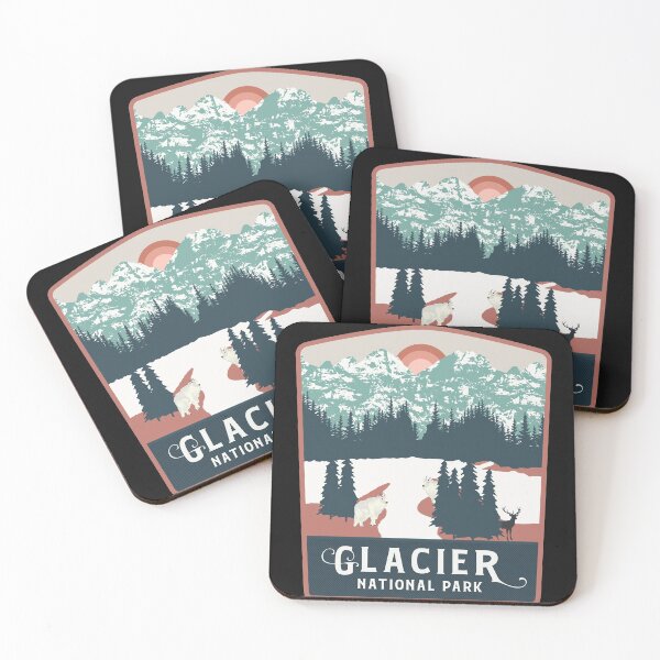 Item preview, Glacier National Park Rocky Mountain designed and sold by Nature-mark.