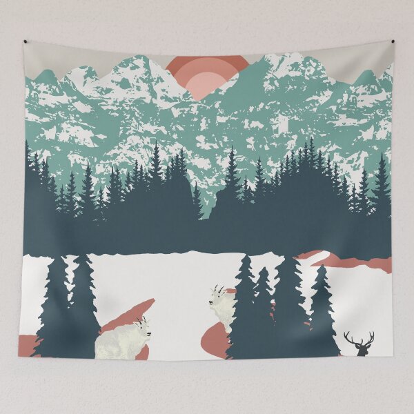 Item preview, Glacier National Park Rocky Mountain designed and sold by Nature-mark.