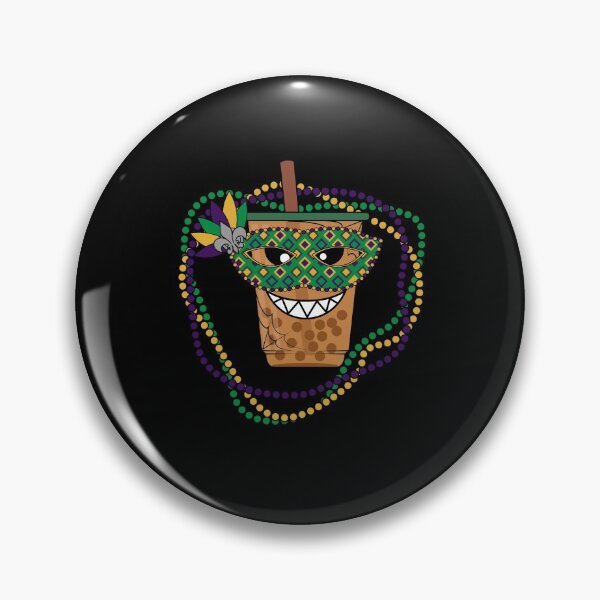 Item preview, Mardi Gras Bubble Tea Scary designed and sold by Mc-R.