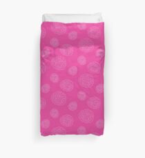 Chrysanthemum - Rose Duvet Cover