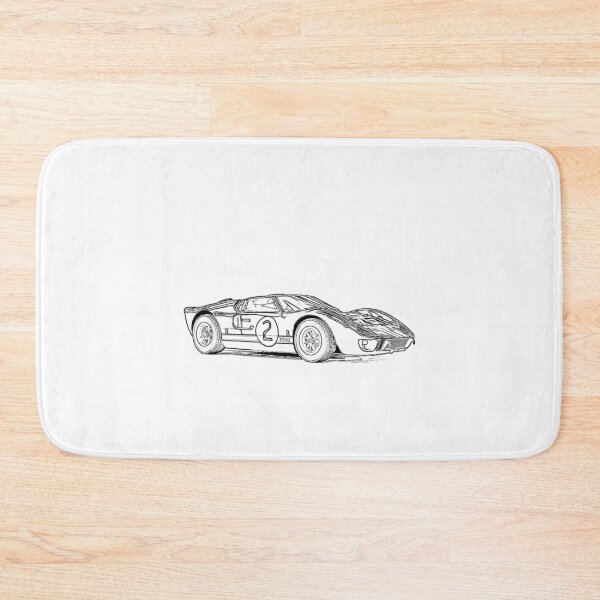 Item preview, GT40 MK2 Wireframe designed and sold by Auto-Prints.