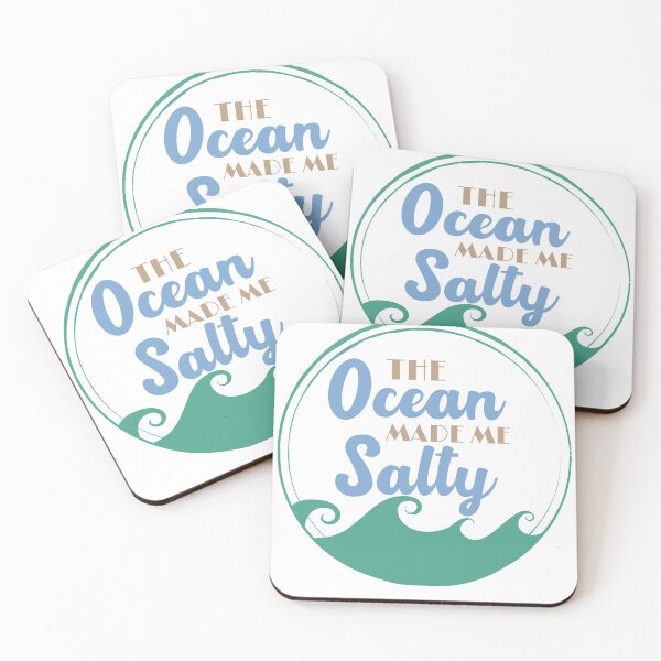 Item preview, The Ocean Made Me Salty designed and sold by Tia555.