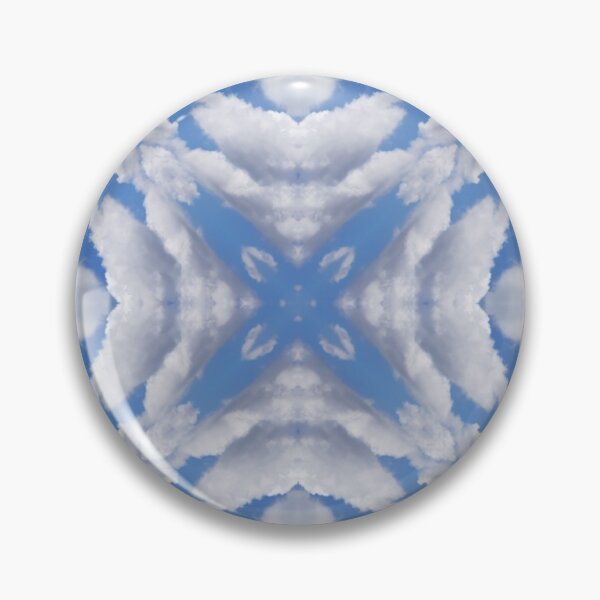 Item preview, Blue Sky Diamond Cloud Pattern designed and sold by sunnybandana.