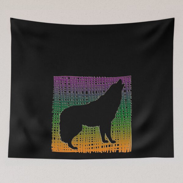 Item preview, Wolves lover Colorful Birthday gift designed and sold by GBDesigner.