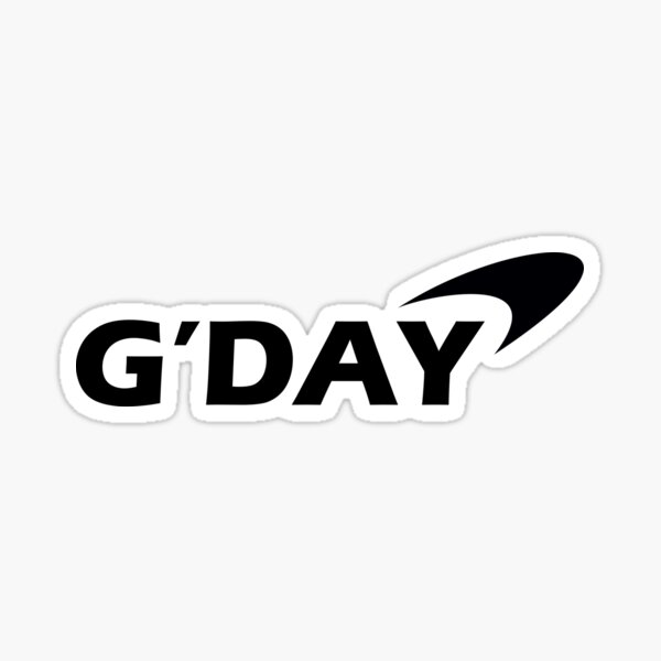 Item preview, Daniel Ricciardo G'Day Logo designed and sold by Riley Duncan.