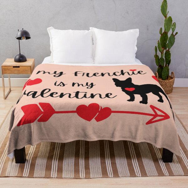 Item preview, French Bulldog Valentine, Frenchie Valentine designed and sold by FunShirtDesigns.