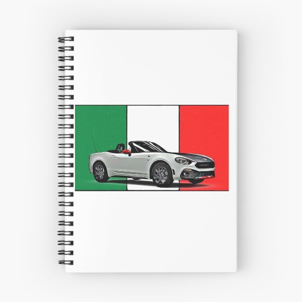 Item preview, Abarth 124 Italian Print designed and sold by Auto-Prints.