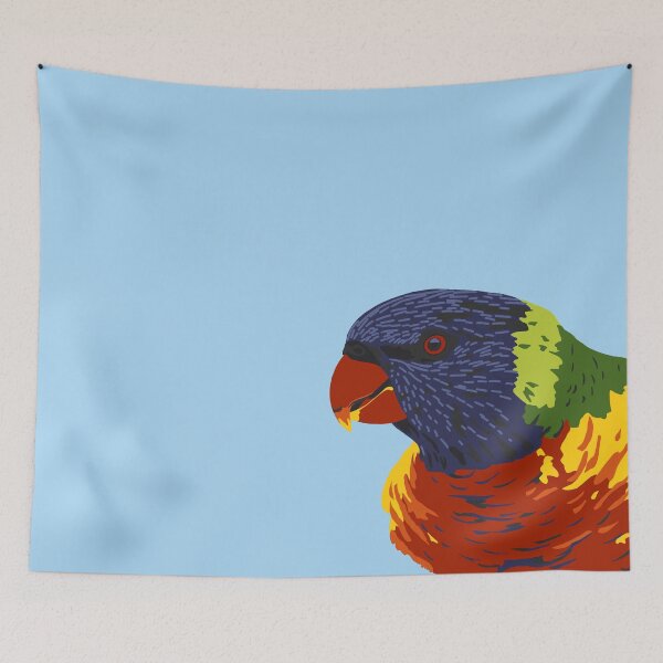 Item preview, Rainbow Lorikeet Portrait designed and sold by GeoCreate.