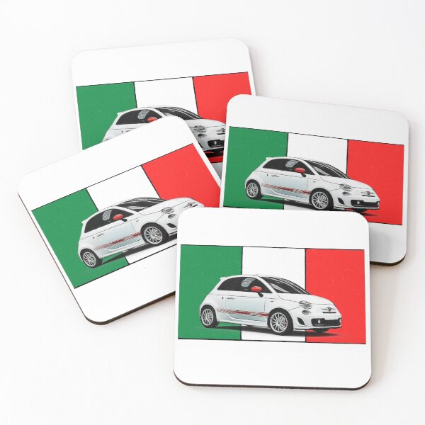 Item preview, Abarth 500 Italian Print designed and sold by Auto-Prints.