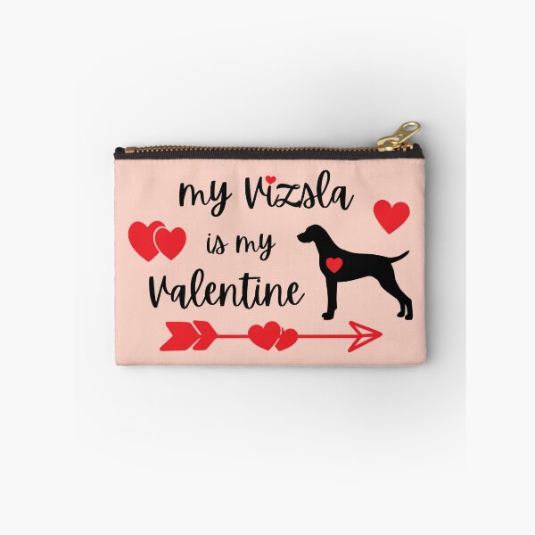 Item preview, My Vizsla is my Valentine, Hungarian Vizsla Valentine designed and sold by FunShirtDesigns.
